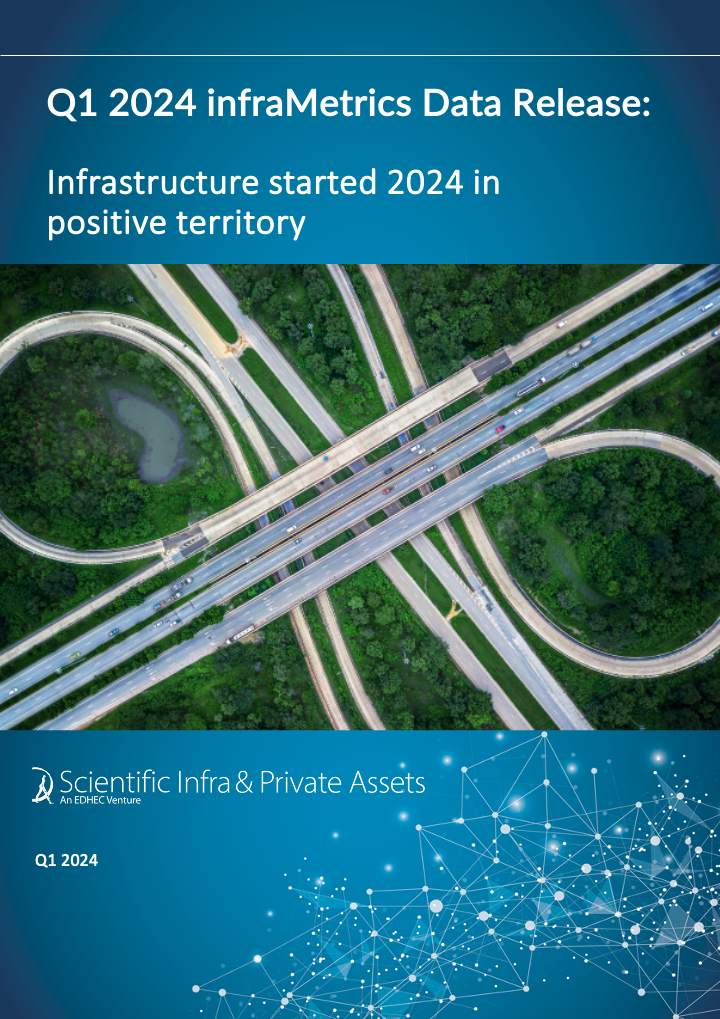 Featured image for “Q1 2024 infraMetrics Data Release: Infrastructure started 2024 in positive territory”