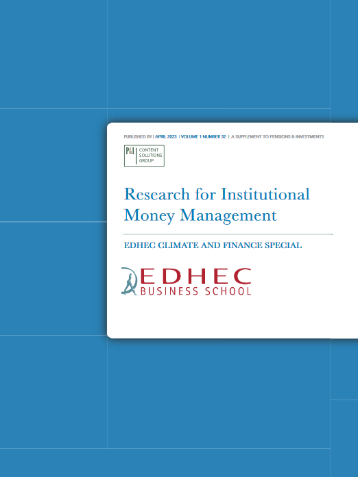 P&I Research for Institutional Money Management Supplement April 2023